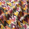 Baumwollstoff Cretonne Ethno-Druck – beere/senf,  thumbnail number 2