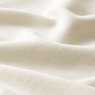 Baumwoll-Strickstoff – creme, 
