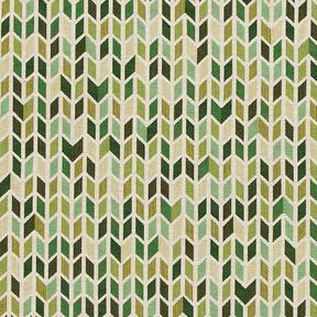 Jacquard Gobelin Zickzack – grün, 