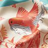 Satin-Panel Vögel und Feen | Katia Fabrics – aquablau/creme,  thumbnail number 6