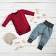 GOTS Baumwolljersey | Tula – bordeauxrot,  thumbnail number 6