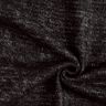 Strickstoff Woll-Mix Glitzer Melange – schwarz/silber metallic,  thumbnail number 4