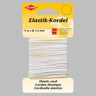 Elastik-Kordel [5 m] 2 – weiss | Kleiber, 