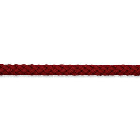 Baumwollkordel [Ø 7 mm] – bordeauxrot, 