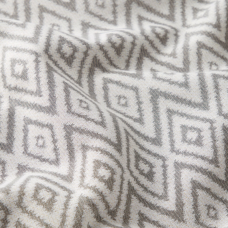 Outdoorstoff Jacquard Ethno – grau,  image number 2