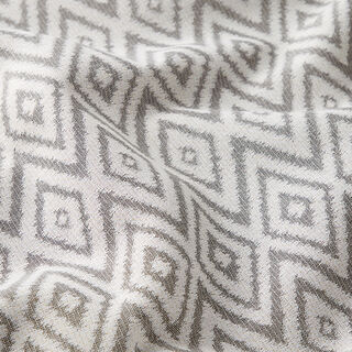Outdoorstoff Jacquard Ethno – grau, 