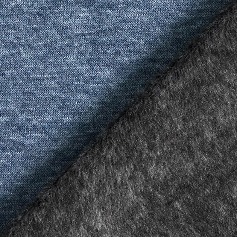 Alpenfleece Melange – marineblau,  image number 4