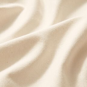 Dekostoff Halbpanama zweifarbig – creme/weiss, 