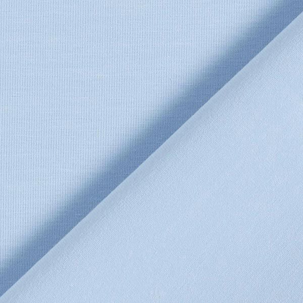 Baumwolljersey Medium Uni – hellblau | Reststück 50cm