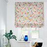 Dekostoff Halbpanama kunterbunte Blumen – elfenbein/pastellviolett,  thumbnail number 7