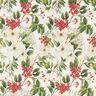Dekostoff Jacquard Lurex Winterbeere – natur/gold,  thumbnail number 1
