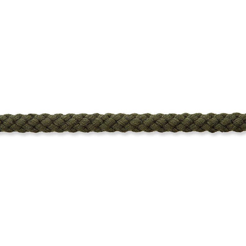 Baumwollkordel [Ø 7 mm] – dunkeloliv,  image number 2