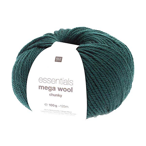 Essentials Mega Wool chunky | Rico Design – dunkelgrün,  image number 1