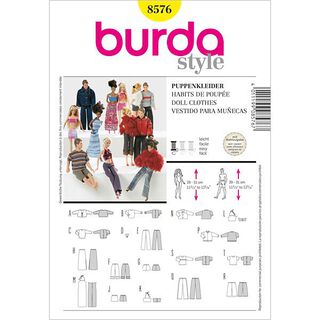 Puppenkleidung | Burda 8576, 