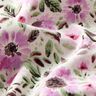 Baumwollpopeline Blumenmeer – pastellviolett/weiss,  thumbnail number 2