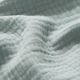 GOTS Dreilagiger Baumwoll-Musselin – pastellgrün,  thumbnail number 3