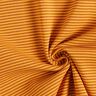 Bündchen Schlauchware schmale Ringel – terracotta/gelb,  thumbnail number 3
