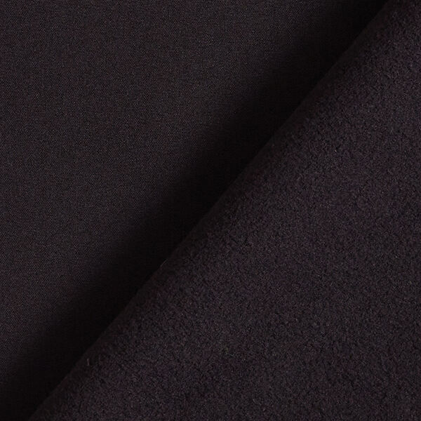 Softshell Uni – schwarz | Reststück 60cm