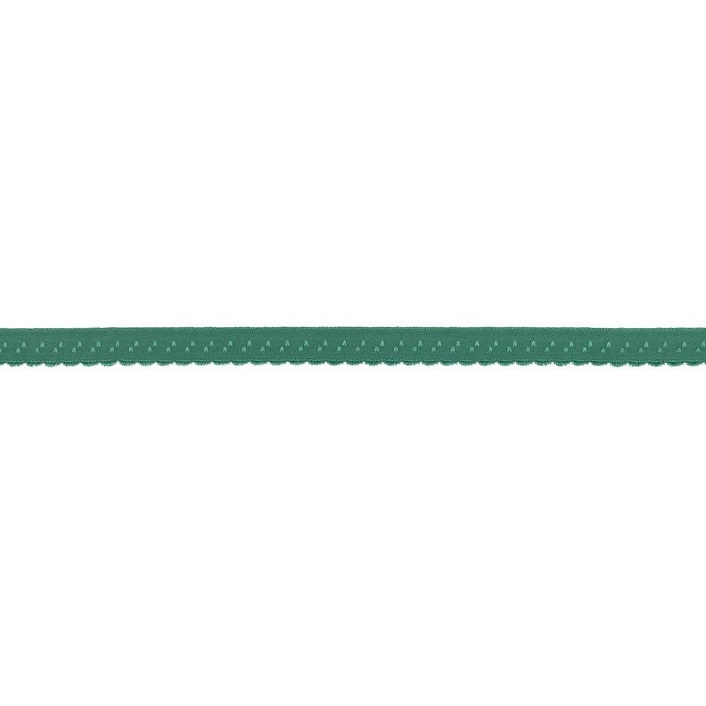 Elastisches Einfassband Spitze [12 mm] – wacholdergrün,  image number 1