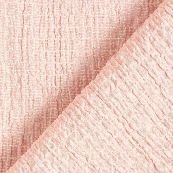 Leichter Seersucker uni – rosa, image number 4