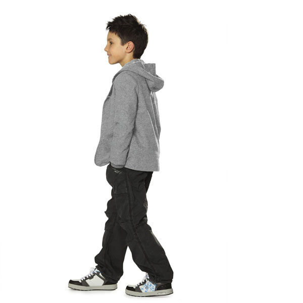 Sweatshirt Angeraut – hellgrau | Reststück 100cm