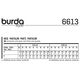 Hose | Burda 6613 | 36-50,  thumbnail number 8