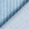 Musselin/ Doppel-Krinkel Gewebe garngefärbte Streifen | Poppy Fabrics – brilliantblau/weiss,  thumbnail number 4