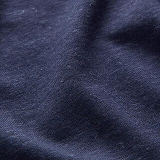 Leichter Viskosejersey Uni – nachtblau, 