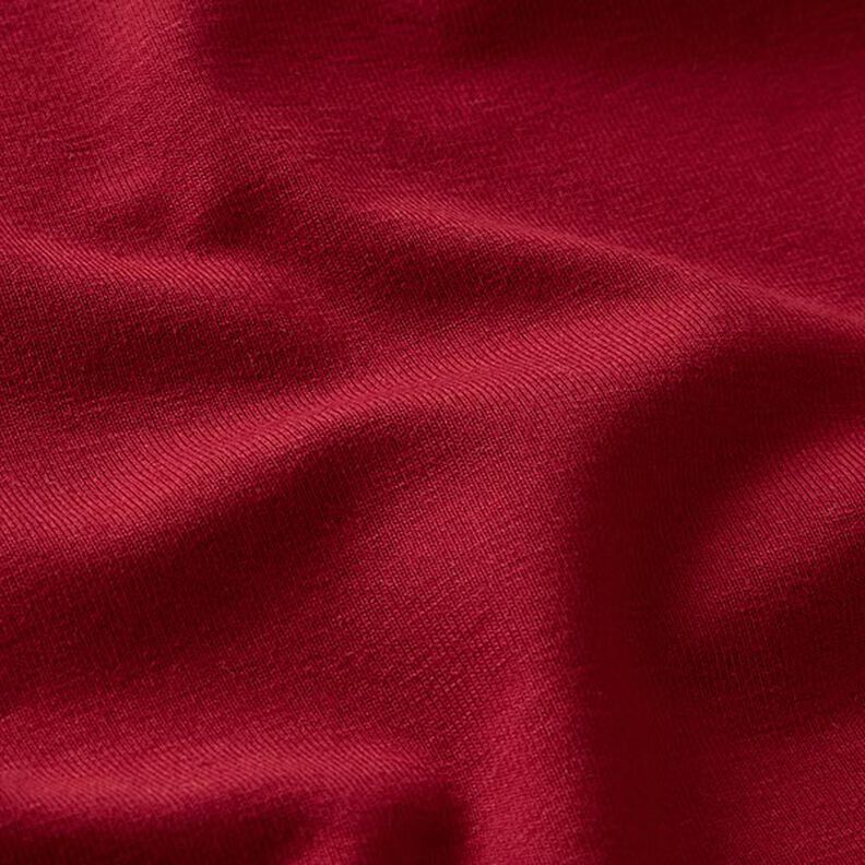 GOTS Baumwolljersey | Tula – bordeauxrot,  image number 2