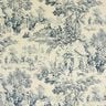 Toile de Jouy – stahlblau,  thumbnail number 1