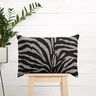 Polsterstoff Jacquard Zebra – schwarz/grau,  thumbnail number 9