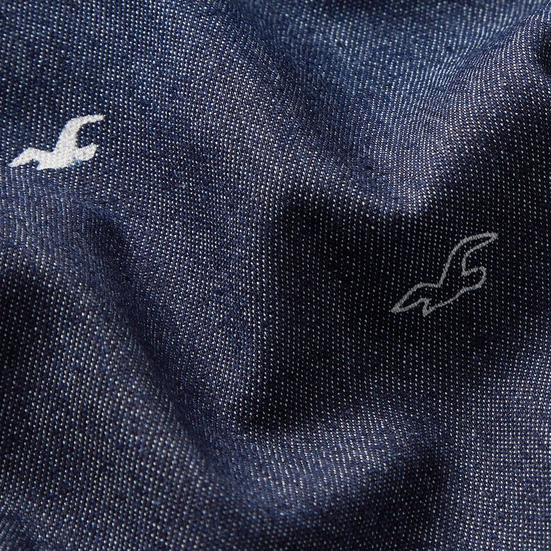 Leichter Stretch Jeans Möwen – marineblau,  image number 3