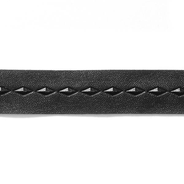 Dekoband Lederimitat – schwarz, image number 2
