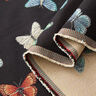 Dekostoff Gobelin Schmetterlingsschwarm – schwarz,  thumbnail number 3