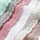 Feston Spitzenband Blätter [ 30 mm ] – mintgrün,  thumbnail number 3