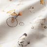 Baumwolljersey Babytiere unterwegs Digitaldruck – natur,  thumbnail number 2