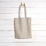 Beschichtete Baumwolle abstrakte Mini-Blätter – beige/weiss,  thumbnail number 8