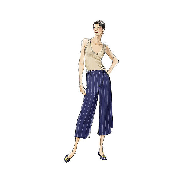 Schlaghose by Sandra Betzina | Vogue 1050 | One, image number 4