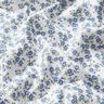 Baumwollpopeline Blümchenmeer – jeansblau/weiss,  thumbnail number 2
