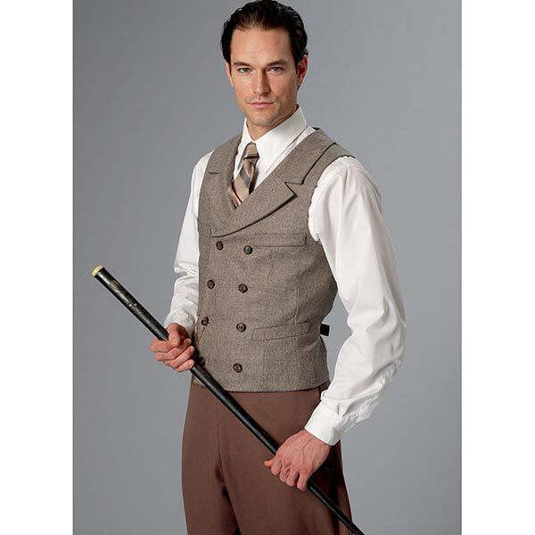 Herren Weste | McCalls 8133 | 32-56, image number 2