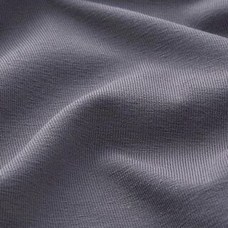 Baumwolljersey Medium Uni – dunkelgrau, 