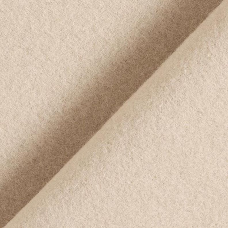 Baumwollfleece Uni – mandel,  image number 4