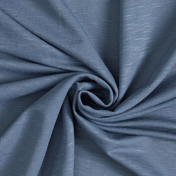 Feinstrick Viskose Leinenlook – taubenblau | Reststück 120cm