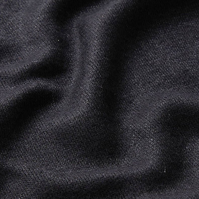 Strickstoff Viskose-Mix Uni – schwarz,  image number 2