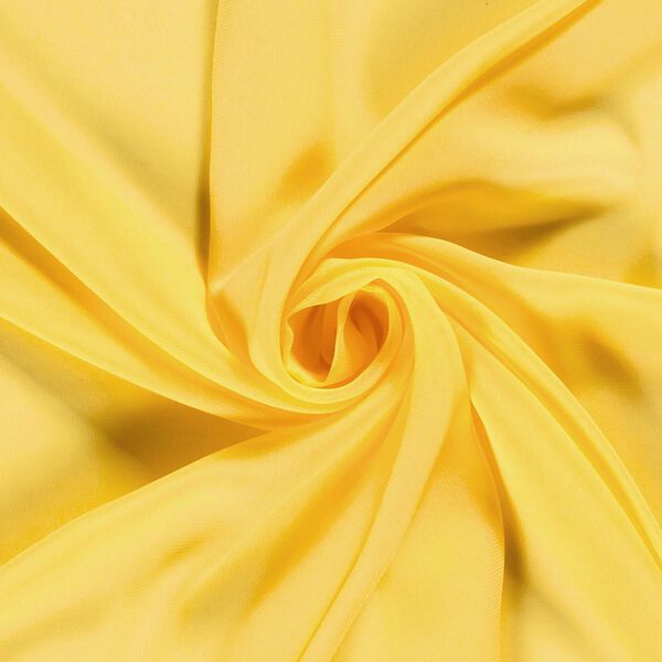 Chiffon – sonnengelb | Reststück 80cm
