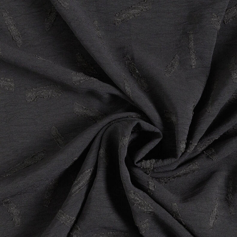 Jacquard Dobby Streifen – schwarz,  image number 4