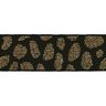 Elastisches Band [ Breite: 25 mm ] – schwarz/gold,  thumbnail number 1