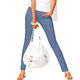 Stretch Jeans ungleichmäßige Streifen – jeansblau,  thumbnail number 5