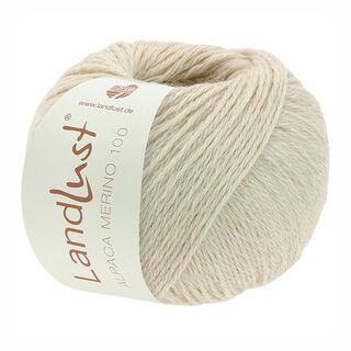 LANDLUST Alpaca Merino 100, 50g | Lana Grossa – hellbeige, 