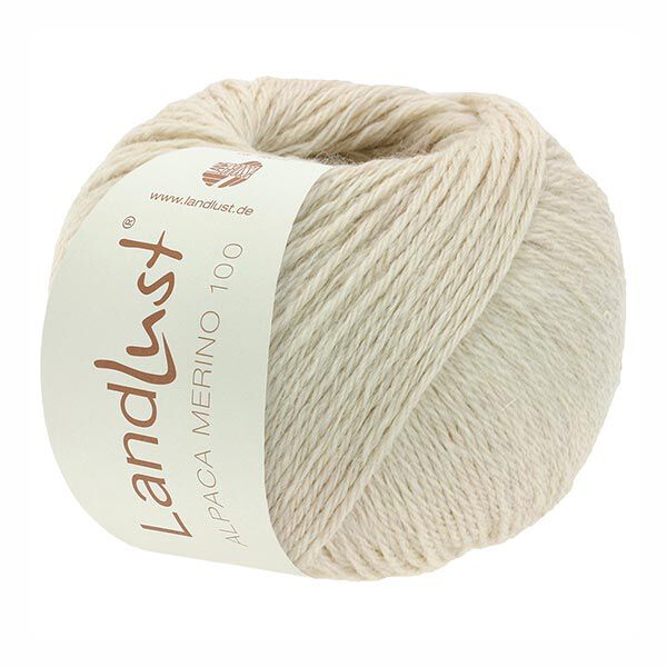 LANDLUST Alpaca Merino 100, 50g | Lana Grossa – hellbeige, image number 1